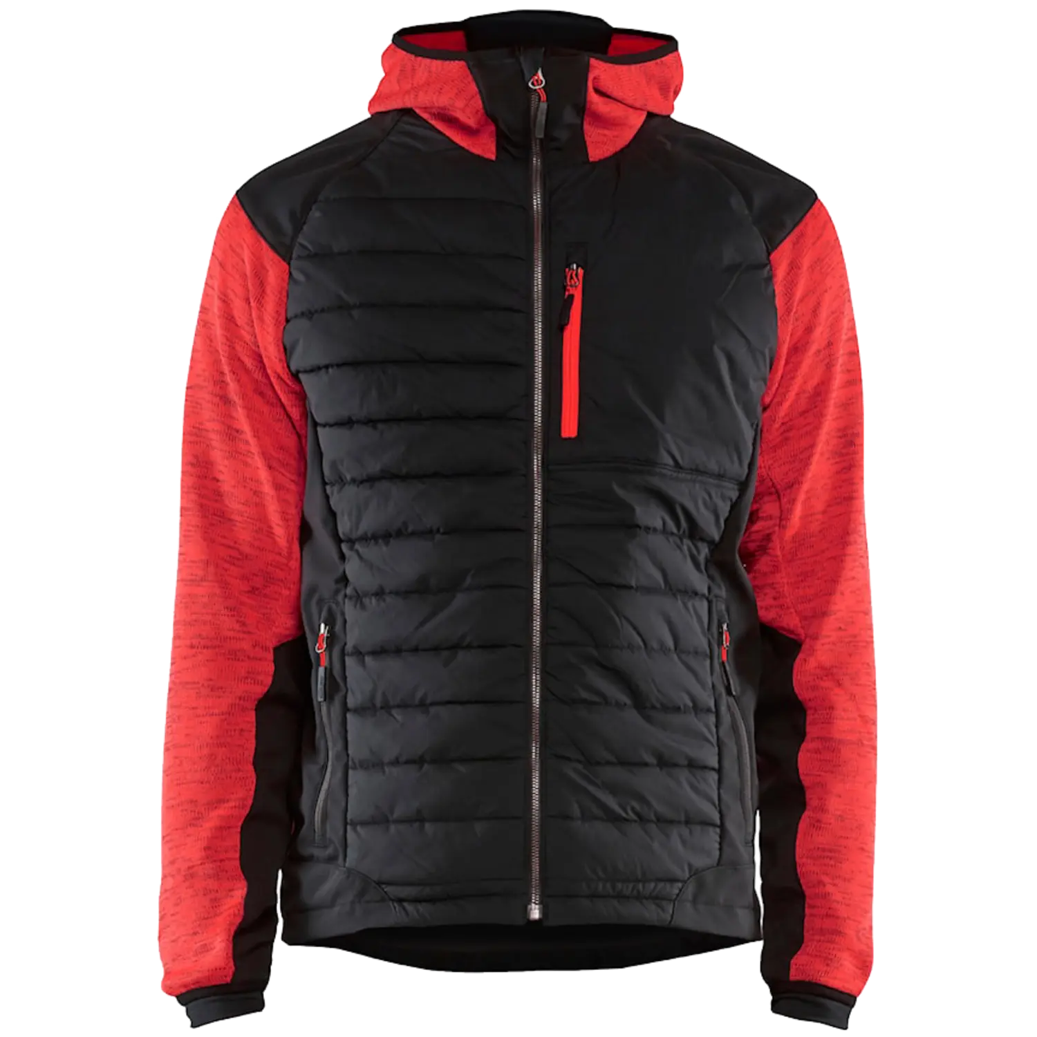 Blåkläder Giacca Ibrida Softshell Imbottita - Alta Visibilità Giallo/Nero Taglia XXXL