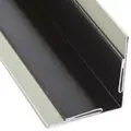 Bygtjek win stern beklædning udv. false 500 mm sort/alu