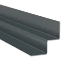 Hadie indvendig hjørne koksgrå 0,8x3000 mm