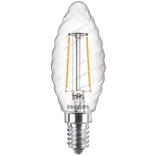 Philips Kerte LED pære E14 25W 1 pack