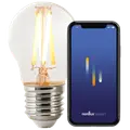 Nordlux smart pære LED E27 filament G45 4,7W klar