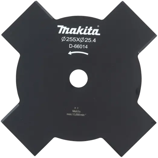 Makita D-66014 4 tands klinge til buskrydder Ø255x25,4 mm