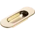 Svalk skydedørsskål 110 x 36 mm forgyldt