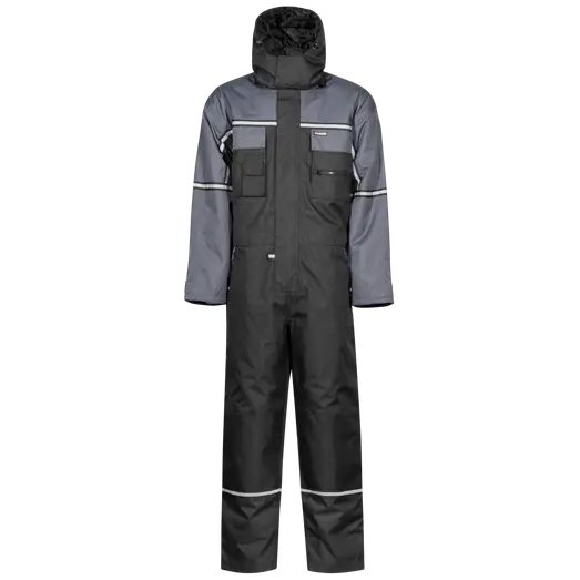 Lyngsøe 9033 Fox vinter kedeldragt sort/grå str. 3XL