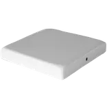 Plus Classic Stolpehat 91x91 mm hvid