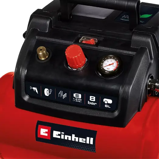 Einhell TC-AC 190/6/8 OF mobil kompressor 8 bar 6 L tank