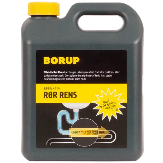 Borup effektiv rør rens 2,5 L