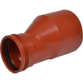 Wavin Wafix kloakrør PP rød reduktion 160/110 mm
