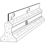 Kota betonleder C90 390 cm.