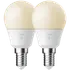 Nordlux smart pære LED E14 G45 4,5W hvid 2 pk