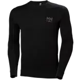 HH Workwear Lifa Merino langærmet trøje sort