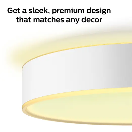Philips Hue Enrave S plafond Ø26,1 cm 9,6W hvid