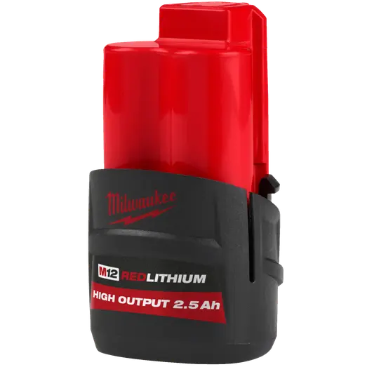 Milwaukee M12™ HIGH OUTPUT™ 2,5 Ah batteri