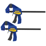 Irwin Quick-Grip mini enhåndstvinge 6" - 150 mm 2-pak