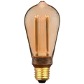 Nordlux Deco E27 ST64 retro dim dekorativ pære 1800K guldfarvet