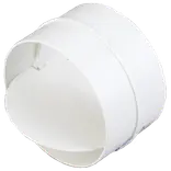 Duka lukkespjæld hvid Ø125 mm