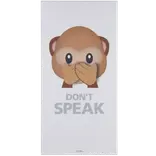 Art-Acoustic akustikbillede Abe Don´t Speak 9x600x1200 mm hvid