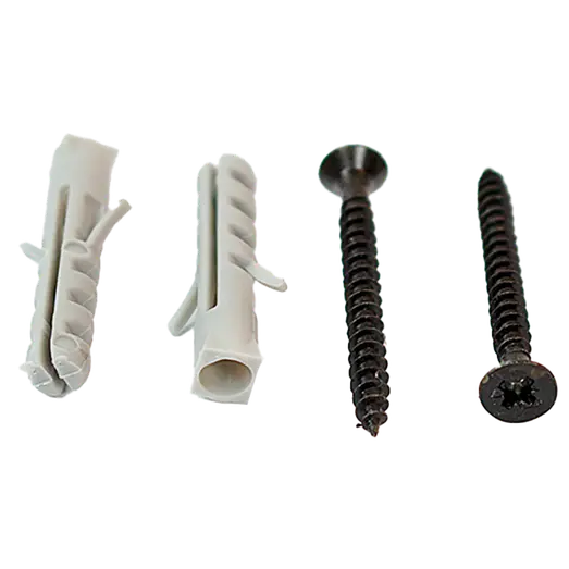 Roliba gulvskrue 3x30 mm sort 10 stk.