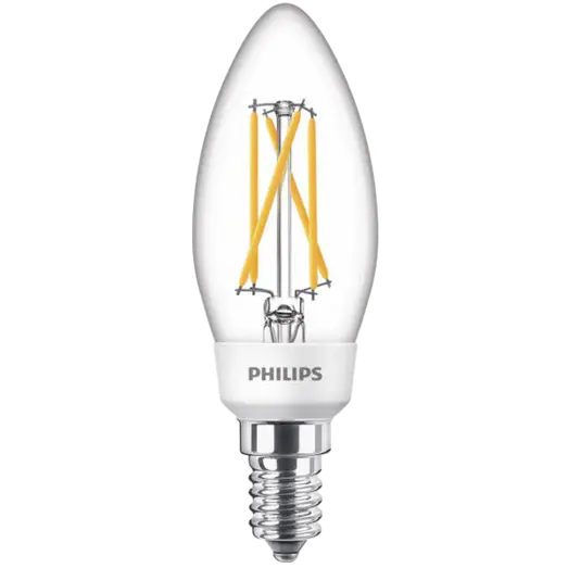 Philips Sceneswitch pære E14 40W klar 1 pack