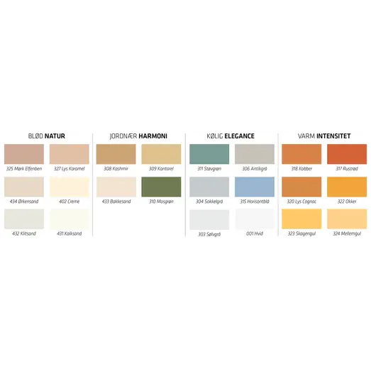 Skalflex Facade- Silikatmaling 001 hvid