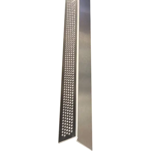 DS ventileret startprofil blank 38x33x3300 mm