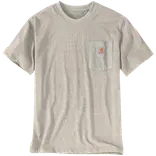 Charhartt relaxed S/S pocket stripe t-shirt lys