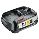 Bosch 18V 2,5 Ah Li-ion batteri