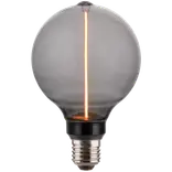 Nordlux Deco E27 G95 dash dim dekorativ pære 1800K røgfarvet