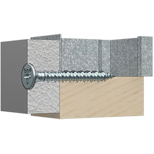 Spit P-Screw WS gipsskrue t/træ og stål 3,9 mm TH PH2 elforzinket 250 stk