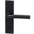 Habo dørgreb inkl. langskilt Lexington sort