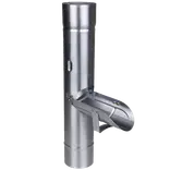 Plastmo vandudviser 90 mm zink