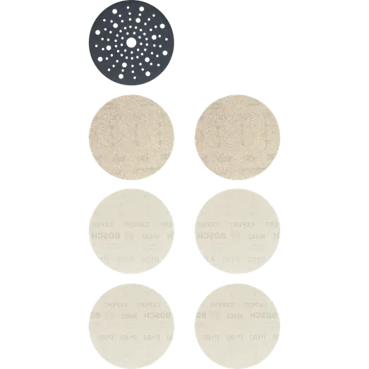 Bosch EXPERT M480-startsæt til excenterslibere 150 mm, 7 stk.