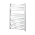 Håndklædetørrer i buet design 500x800 mm hvid