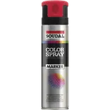 Soudal markerings spray 500 ml rød