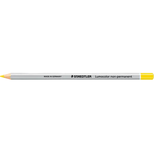 Staedtler vandopløselig fedtblyant gul
