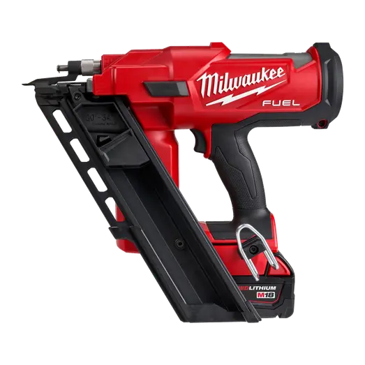 Milwaukee M18 FFN-502C Fuel™ 18V sømpistol 2x5.0 Ah batterier og lader