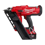 Milwaukee M18 FFN-502C Fuel™ 18V sømpistol 2x5.0 Ah batterier og lader
