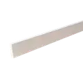 HT 38H fyr forkantliste 1 rund kant hvid 9x33x4450 mm