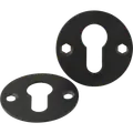 Jasa cylinderskiltsæt dråbe Ø52 mm sort