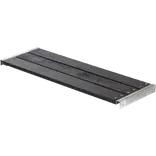 Plus Cubi/PIPE bænk inkl. beslag sort 120 cm