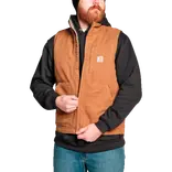 Carhartt Mock Neck vest brun