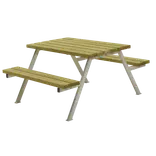Plus Alpha bord- og bænkesæt 118 cm