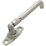 PN sikringsbeslag med spærre 114 mm hvid
