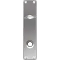 Jasa langskilt m/vrider t/ASSA 233x53x5 mm børstet rustfrit stål