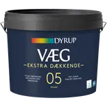 Dyrup Væg 05 vægmaling ekstra dækkende hvid 4,5 L
