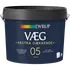 Dyrup Væg 05 vægmaling ekstra dækkende hvid 4,5 L