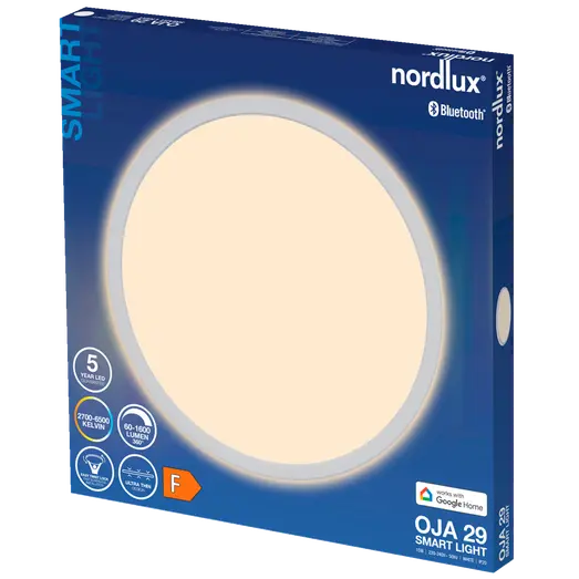 Nordlux Oja smart light plafond hvid