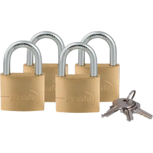 Jasa hængelåsesæt 40mm 4 stk.