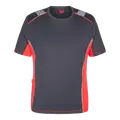 F.Engel Cargo t-shirts grå/rød