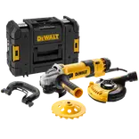 DEWALT 125mm 1500W vinkelsliber overfladeslibning
